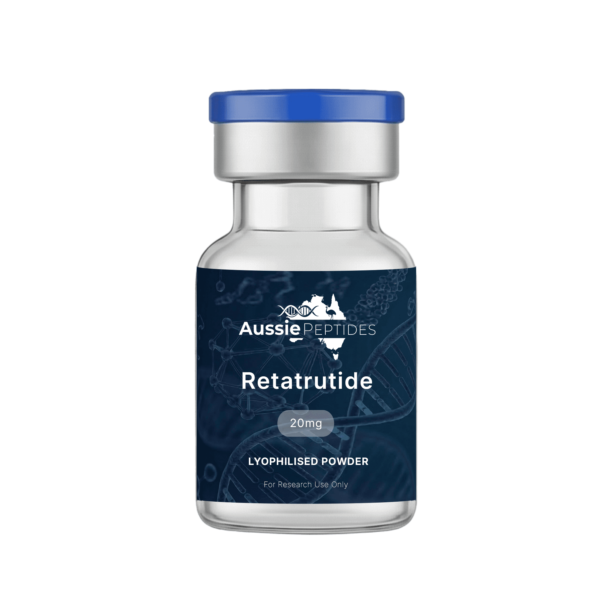 Retatrutide (20mg) Peptide Vial - Buy Online Australia